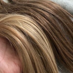 18” hair extensions ( human 100% )